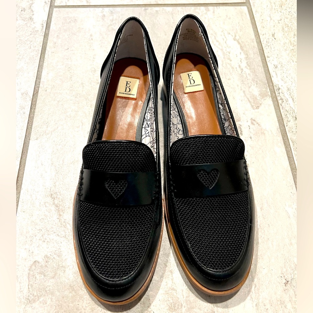 ED by Ellen Degeneres Black Loafers- NEVER WORN